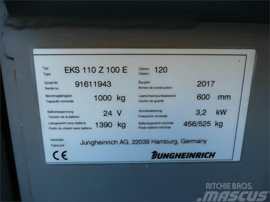 Jungheinrich EKS 110 Z 100 E Plocktruck, höglyftande