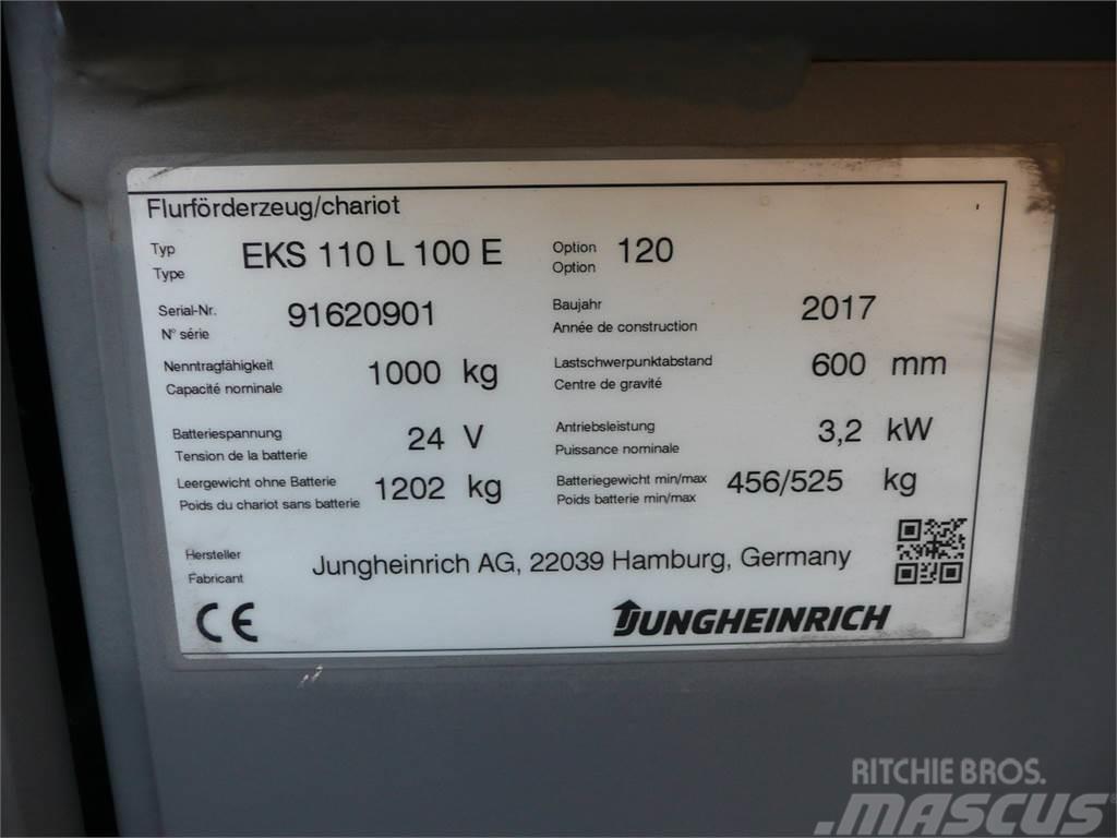 Jungheinrich EKS 110L 100E Plocktruck, höglyftande