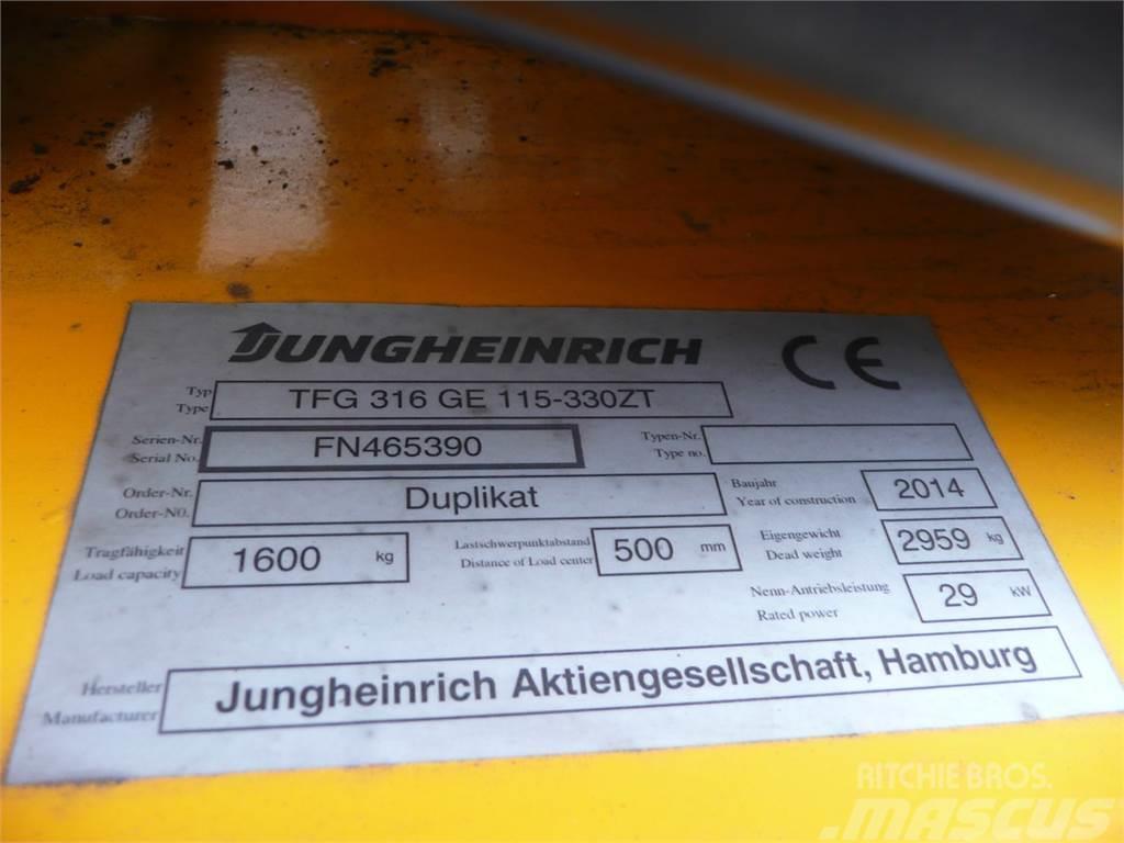 Jungheinrich TFG 316 330 ZT Gasolmotviktstruckar