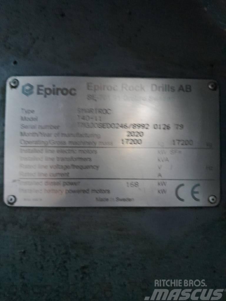Epiroc SMARTROC T40-11 Borrutrustning för ytborrning