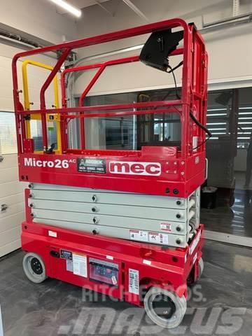 MEC Micro26 AC Electric Scissor Lift Saxliftar