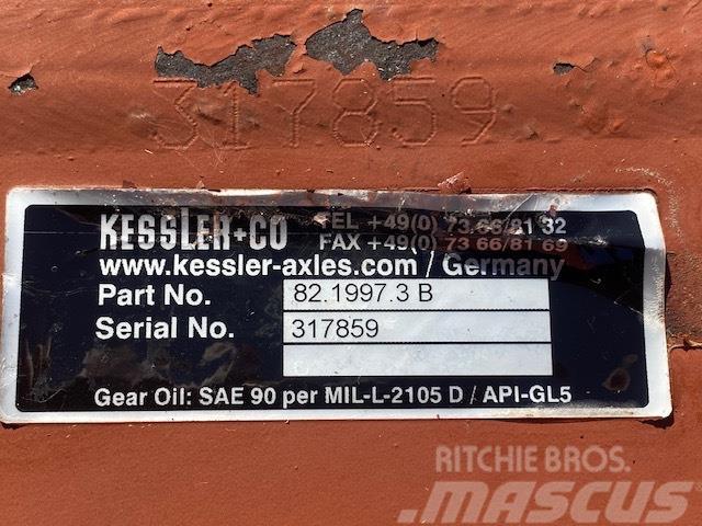 CASE 330 B NEW AXLES KESSLER Midjestyrd dumper