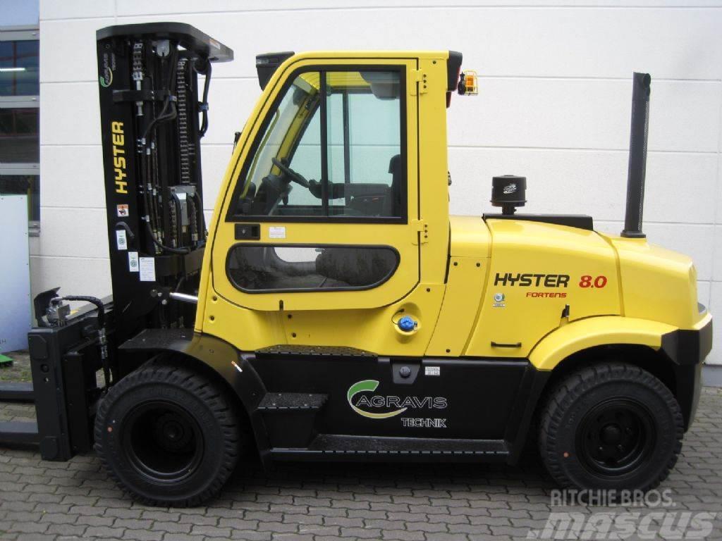 Hyster H 8.0 FT 6 Dieselmotviktstruckar