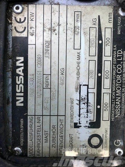 Nissan UG1D2E700161 Gasolmotviktstruckar