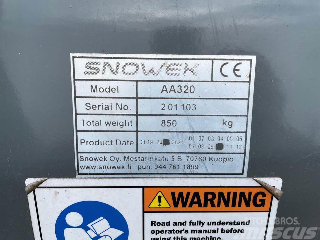 Snowek AA320 Snöblad och plogar