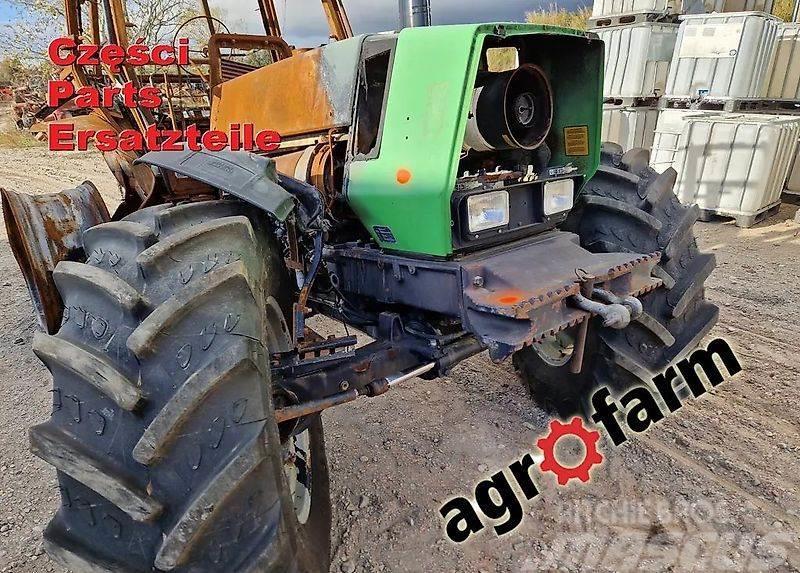 Deutz spare parts Agrostar 6.61 blok wał obudowa skrzyni Övriga traktortillbehör