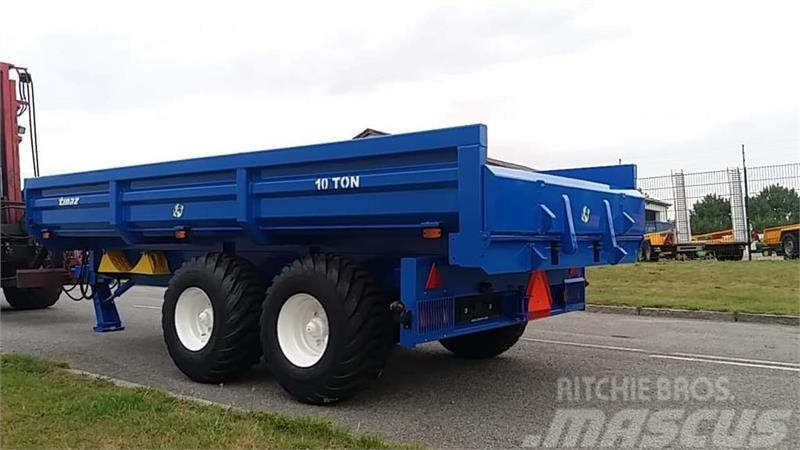 Tinaz 10 tons dumpervogn forberedt til ramper Övriga grönytemaskiner