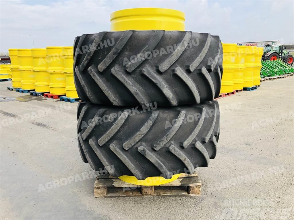  twin wheel set with Continental 650/65R34 tires Dubbelmontage