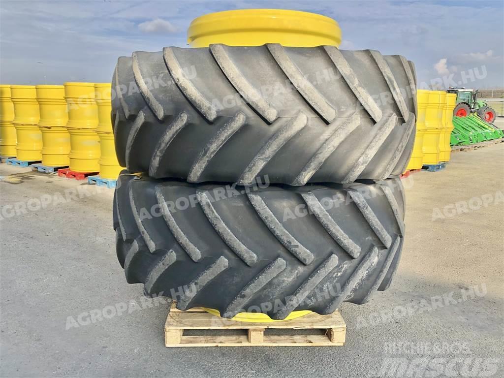  twin wheel set with Continental 710/75R42 tires Dubbelmontage