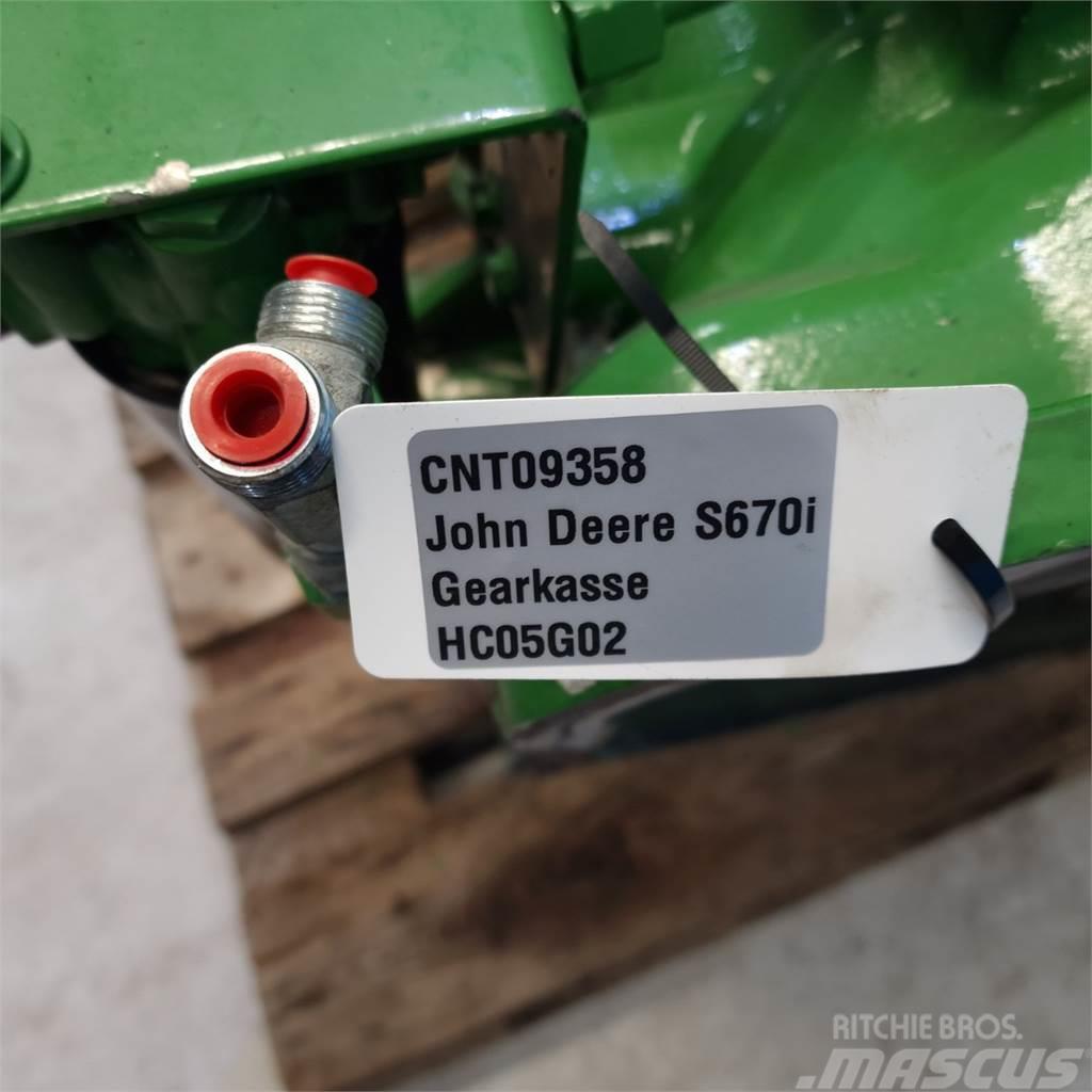 John Deere S670 Växellåda