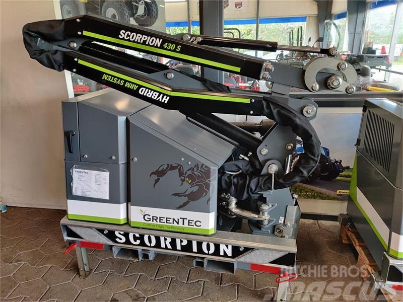 Greentec Scorpion 330-4 S DEMOMASKINE - SPAR OVER 30.000,-. Häcksaxar