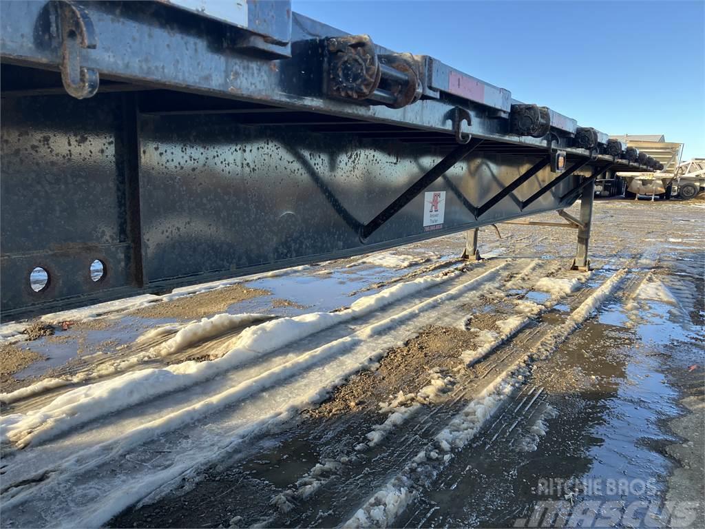 Doosan 53' Tridem Flat Deck/Highboy Flaktrailer