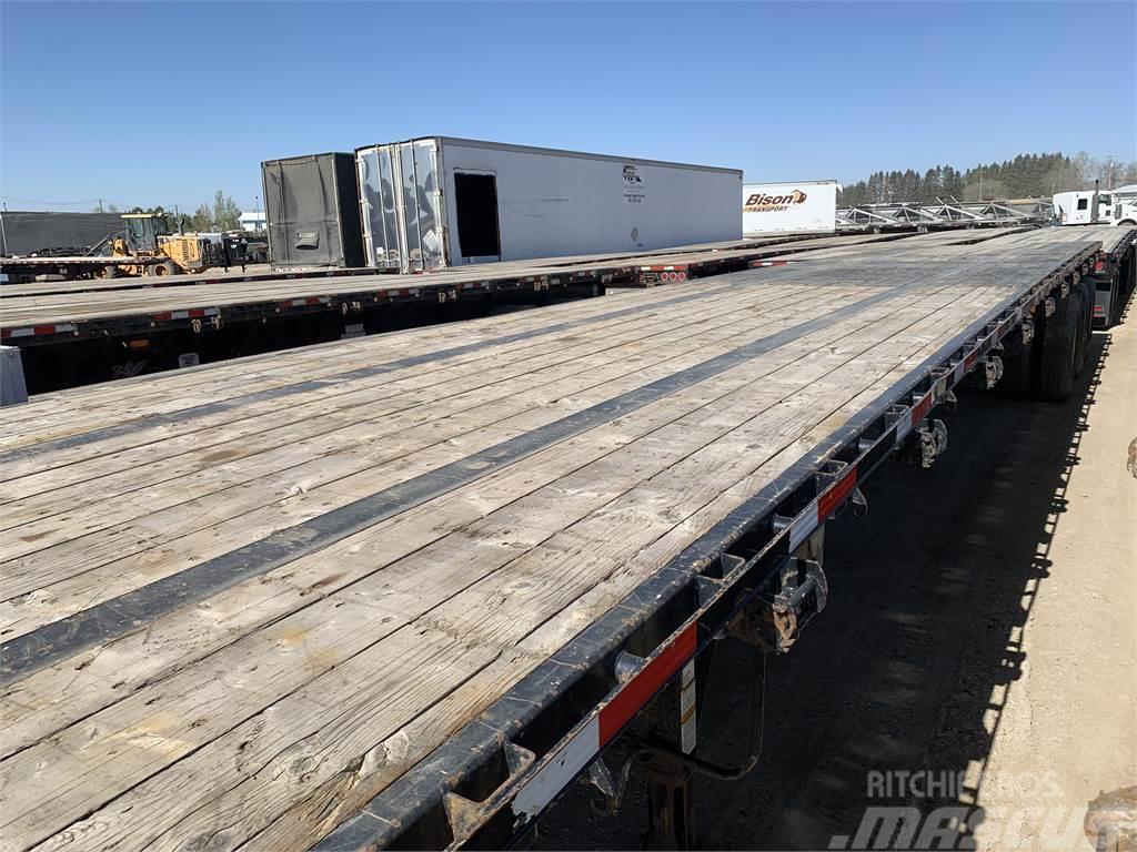 Lode King 53' Tridem Flat Deck/Highboy Flaktrailer