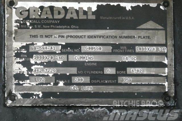Gradall XL4100 Bandgrävare