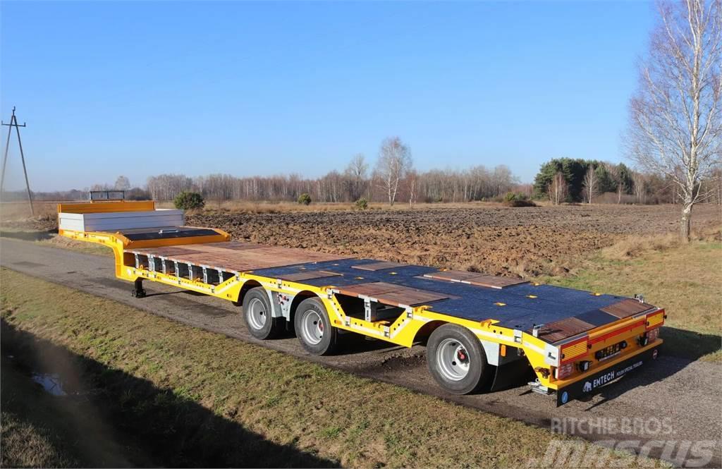  Emtech 3.NNZ-1R-1N-T (NA) Låg lastande semi trailer