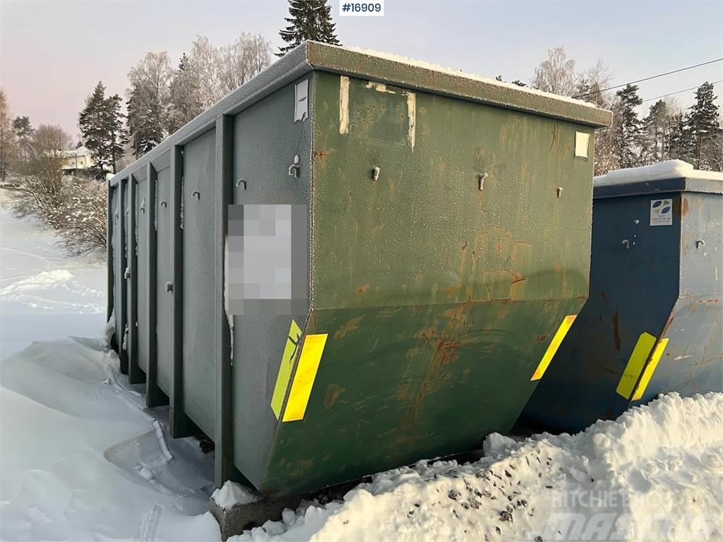  Avfallscontainere m/ delt bakdør Övriga
