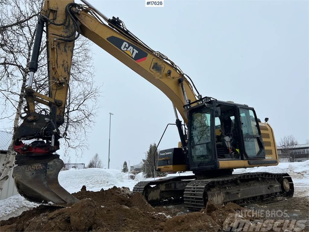 CAT 320EL-RR excavator w/ rototilt and central lubrica Bandgrävare