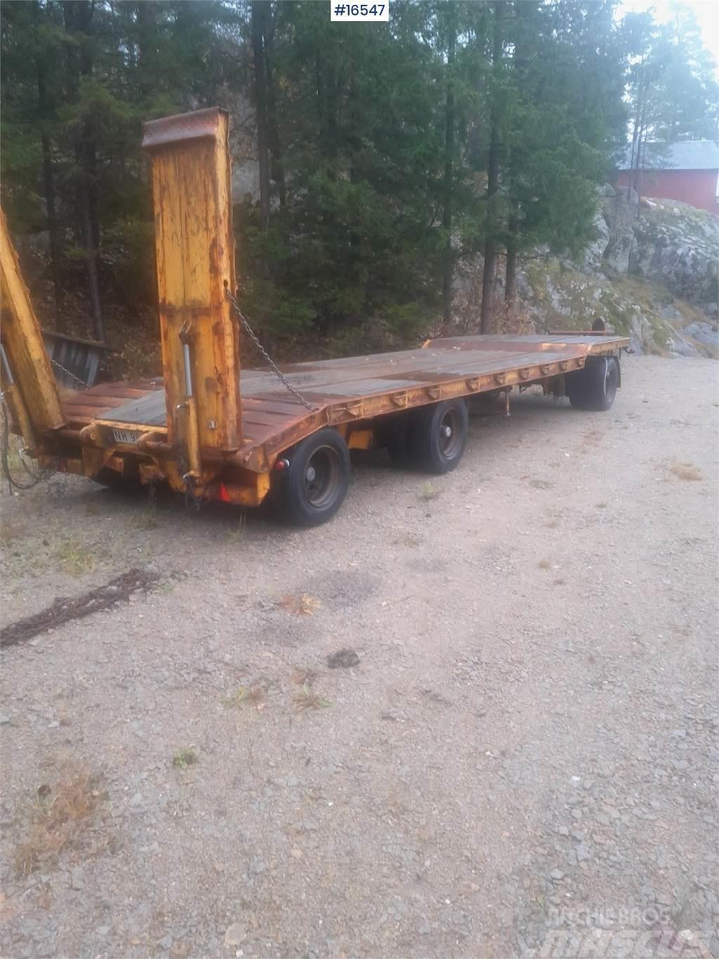  GMV 875 Machine trailer Övriga släp
