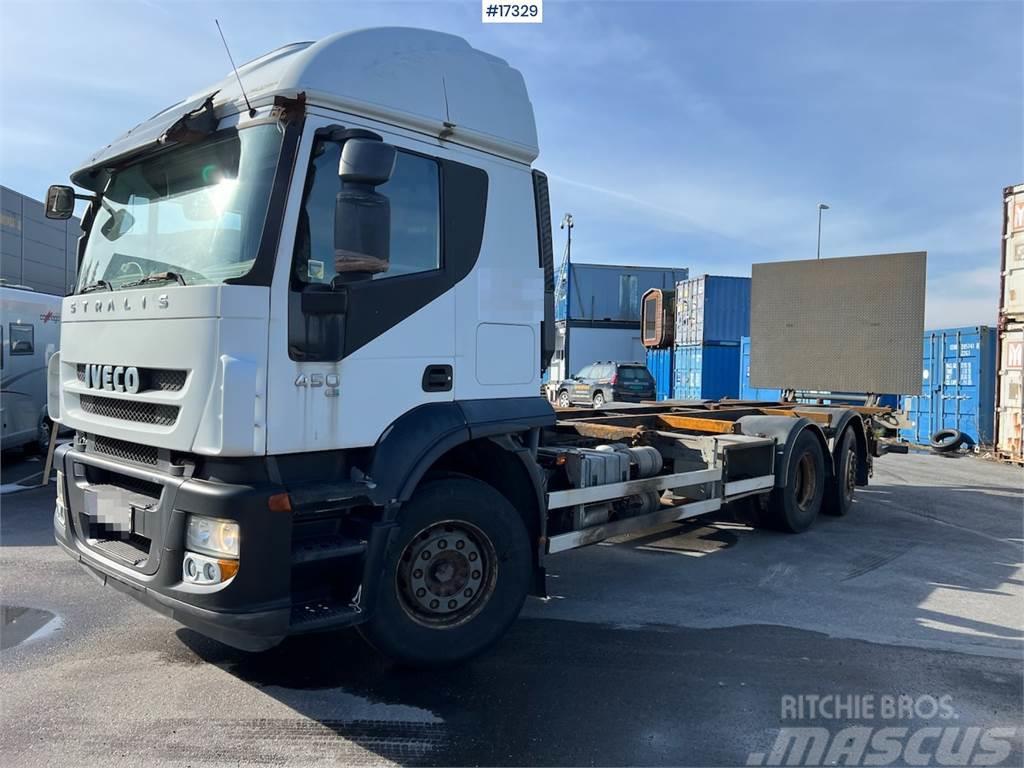 Iveco AT260S conteiner chassi 6x2 rep. Object Chassier