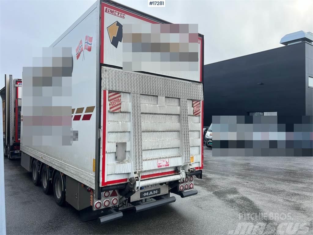 Limetec 3 axle cabinet trailer w/ full side opening and ze Övriga släp