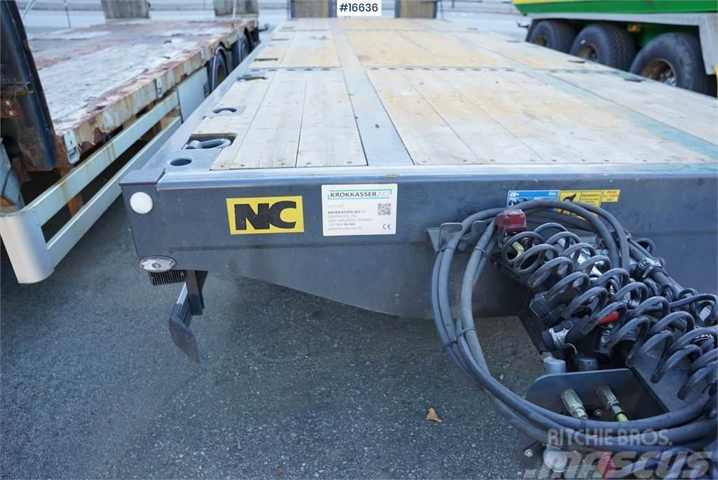 NC 3 axle machine trailer that is little used Övriga släp