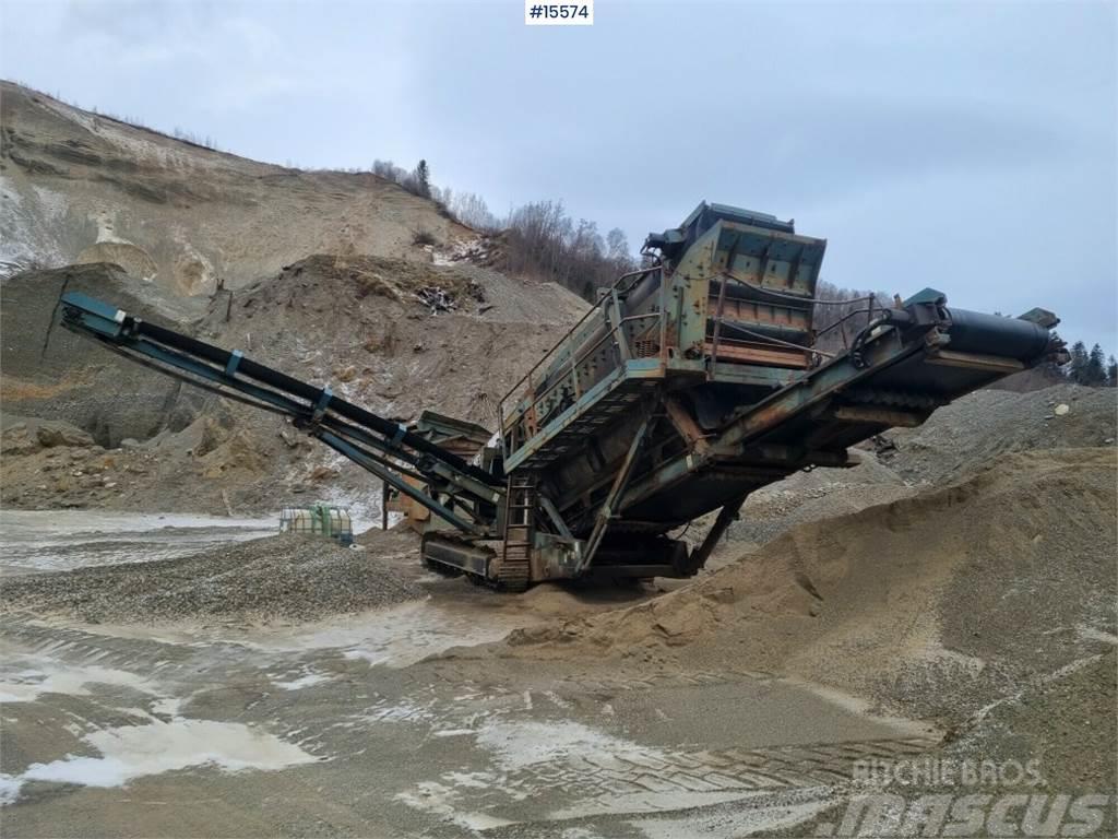 Powerscreen T. Chieftain 1800 quarry sieve Sorteringsverk