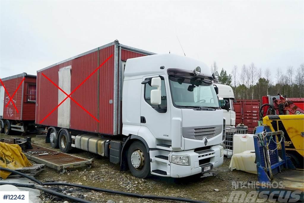 Renault Premium 450DXI container chassis Växelflak-/Containerbilar