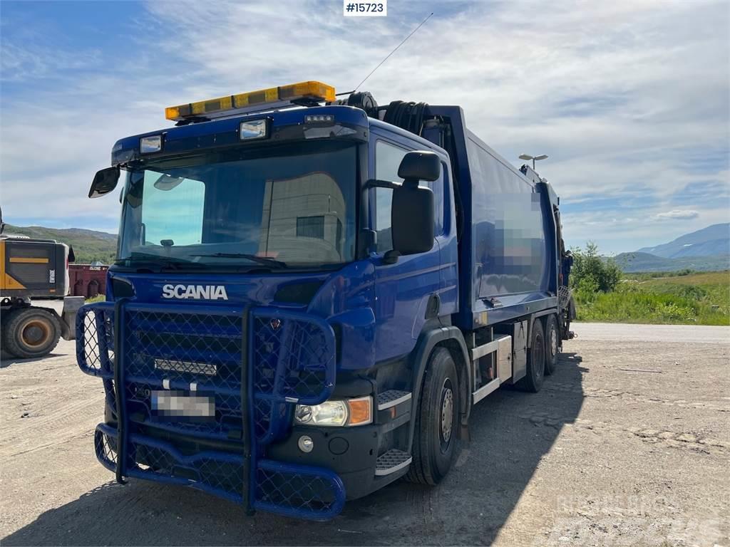 Scania P400 6x2 compactor truck, REP OBJECT Sopbilar