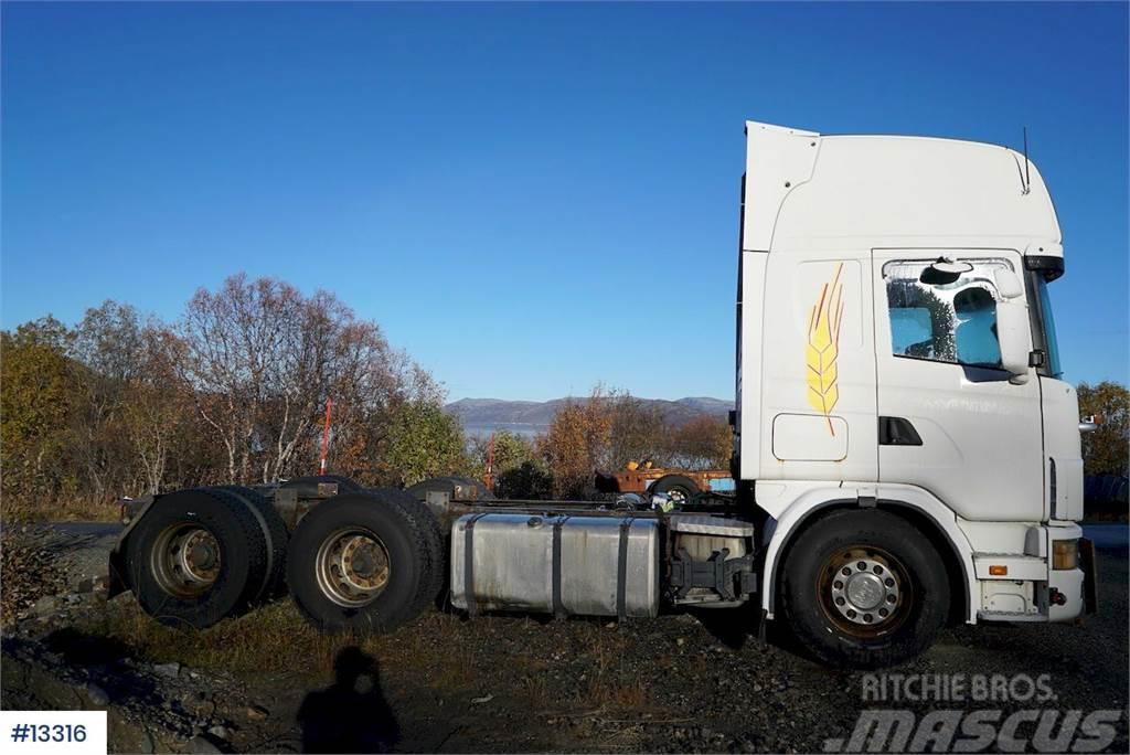 Scania R124 470 6x2 snow rigged Chassis Chassier