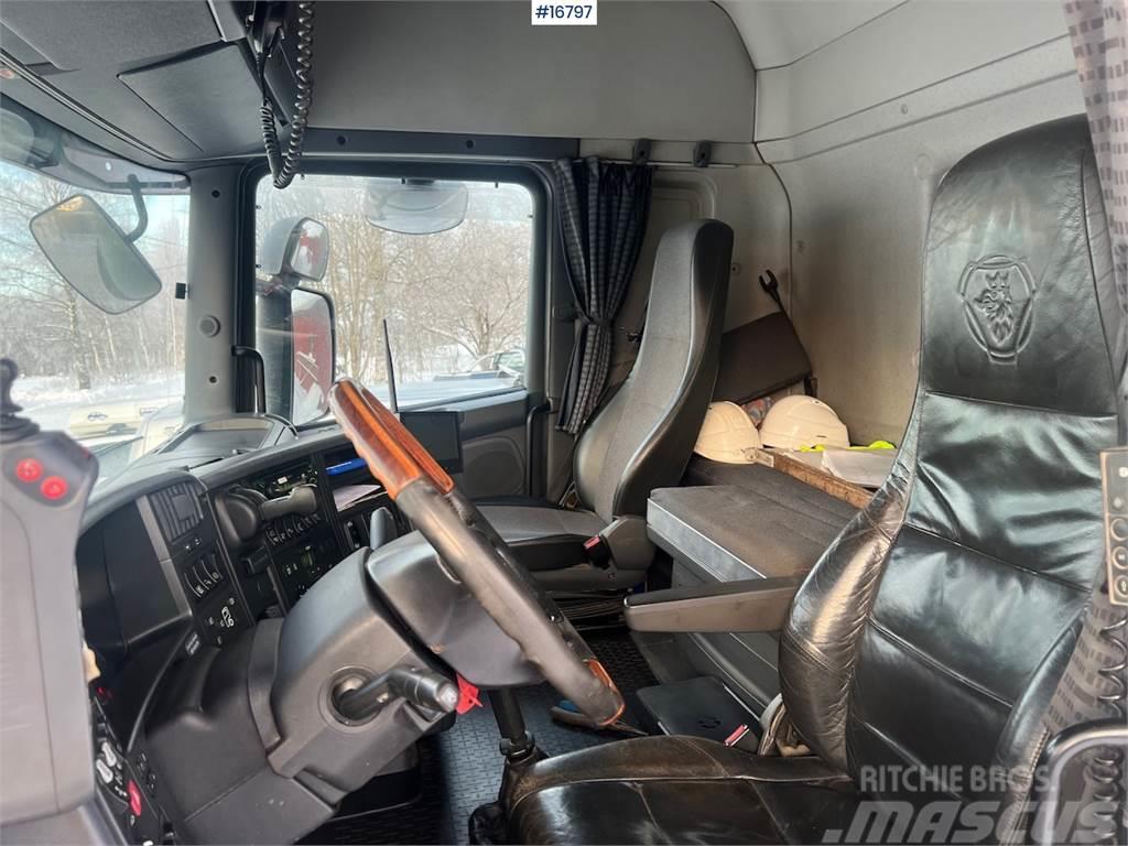 Scania R500 8x4 hook truck w/ 20T Hiab hook from 2014. WA Lastväxlare/Krokbilar