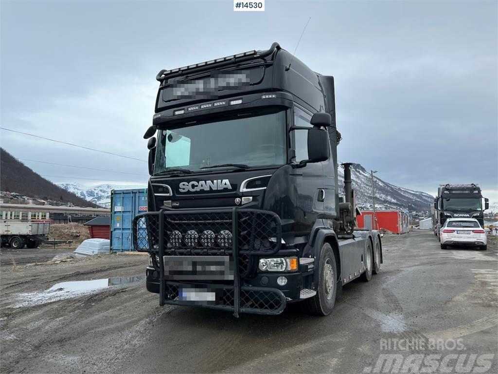 Scania R730 6x4 Crane hauler w/ 22 t/m palfinger crane Kranbilar