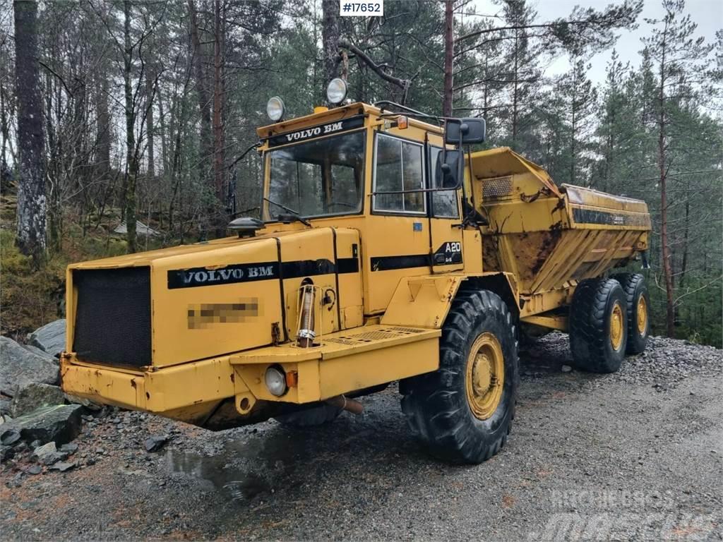 Volvo A20 6x6 dump truck ready for delivery Midjestyrd dumper