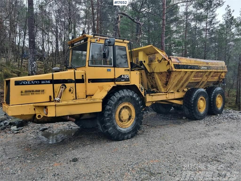 Volvo A20 6x6 dump truck ready for delivery Midjestyrd dumper