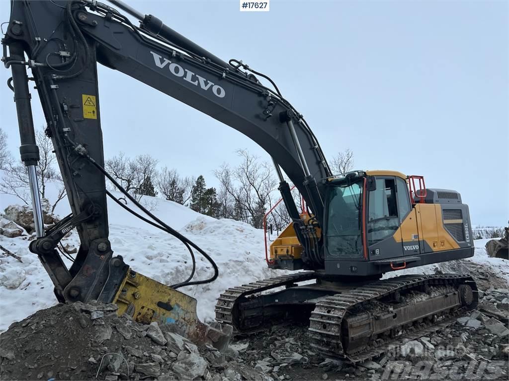 Volvo EC380EL excavator w/ 4370 hours WATCH VIDEO Bandgrävare