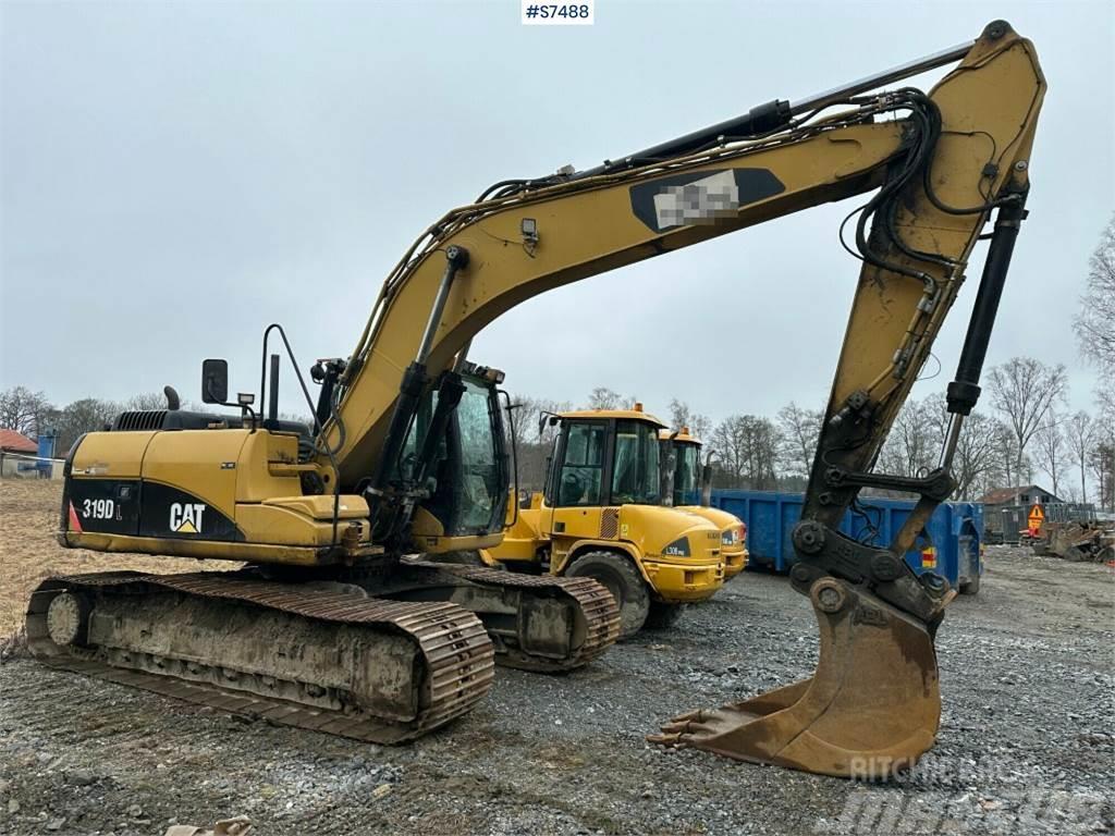 CAT 319D Excavator with rotor, digging system and gear Bandgrävare