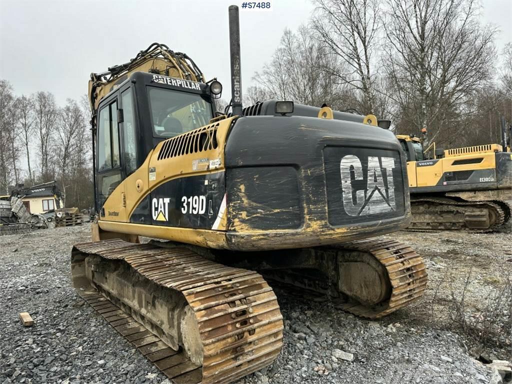 CAT 319D Excavator with rotor, digging system and gear Bandgrävare