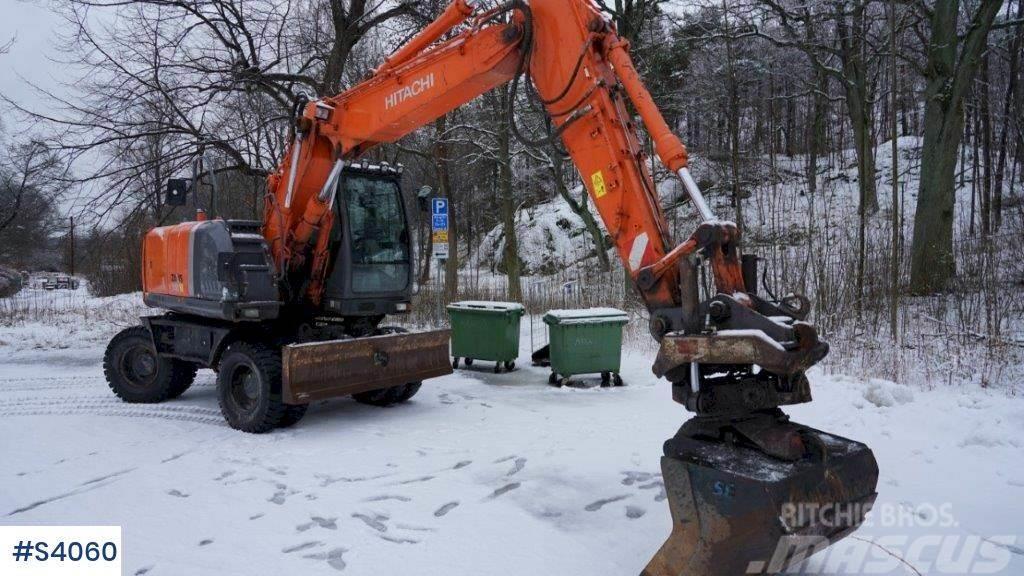 Hitachi ZX 140W-3 Wheeled Excavator Hjulgrävare