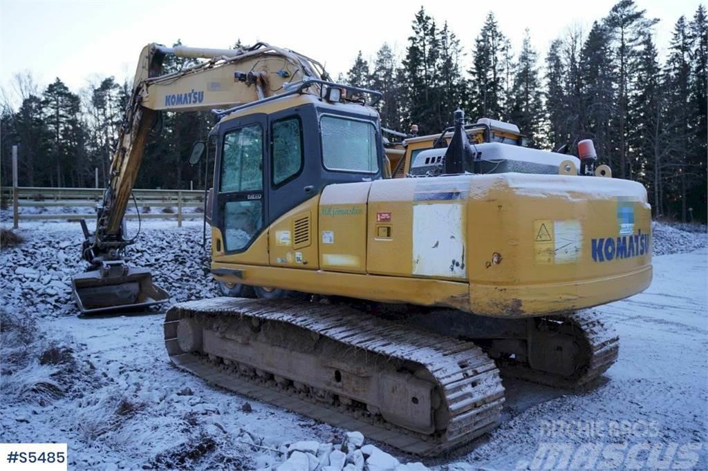 Komatsu PC240NLC-7K Crawler excavator, SEE VIDEO Bandgrävare
