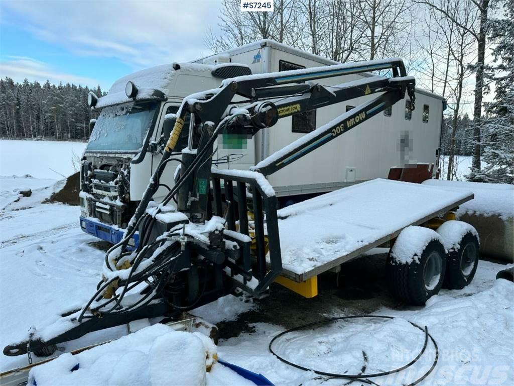 Mowi 300 forestry trailer with crane Övrigt