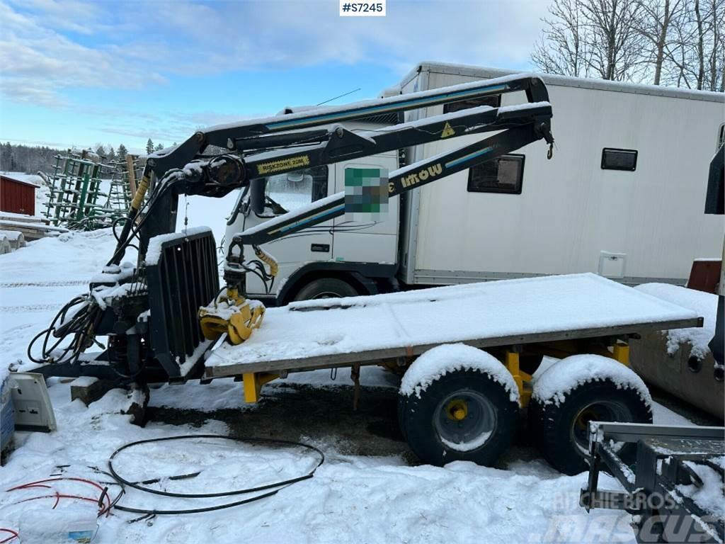 Mowi 300 forestry trailer with crane Övrigt