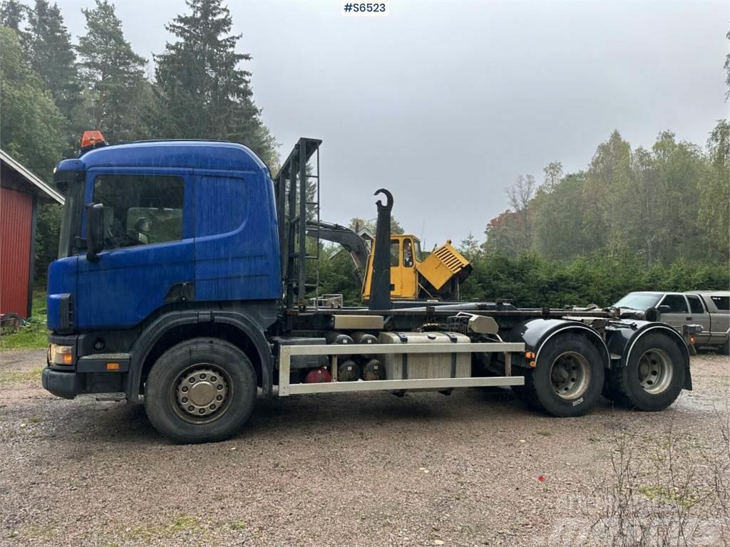 Scania P124 420 Hook Truck Lastväxlare/Krokbilar