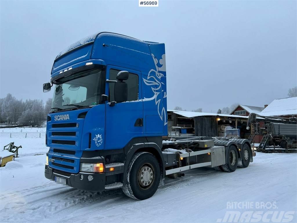 Scania R480 Hook Truck Lastväxlare/Krokbilar