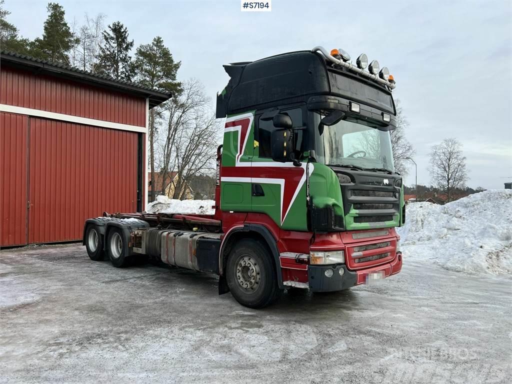 Scania R480CB6X4HNA hook truck Lastväxlare/Krokbilar