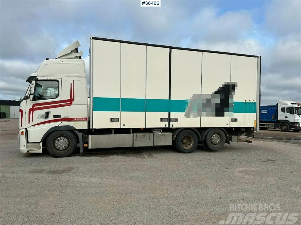 Volvo FH12 6x2 Box truck with opening side and tail lift Skåpbilar