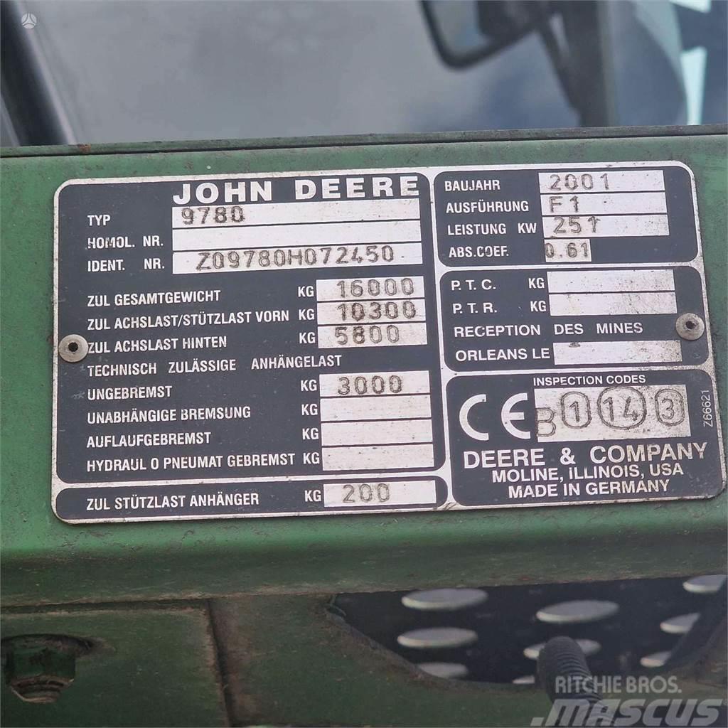 John Deere 9780 CTS Övriga lantbruksmaskiner