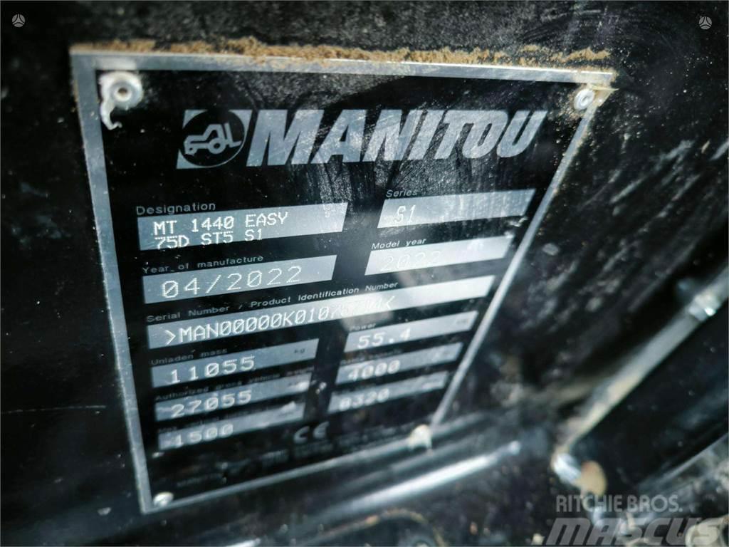 Manitou MT 1440 easy Frontlastare och grävare