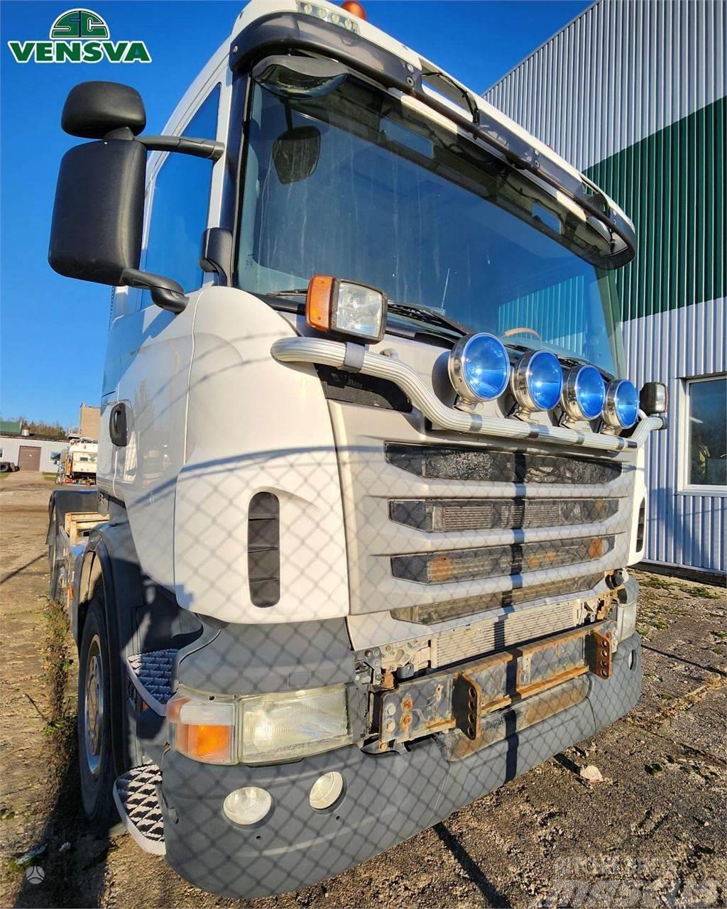 Scania R480 6x2 + HIAB MULTILIFT Lastväxlare/Krokbilar