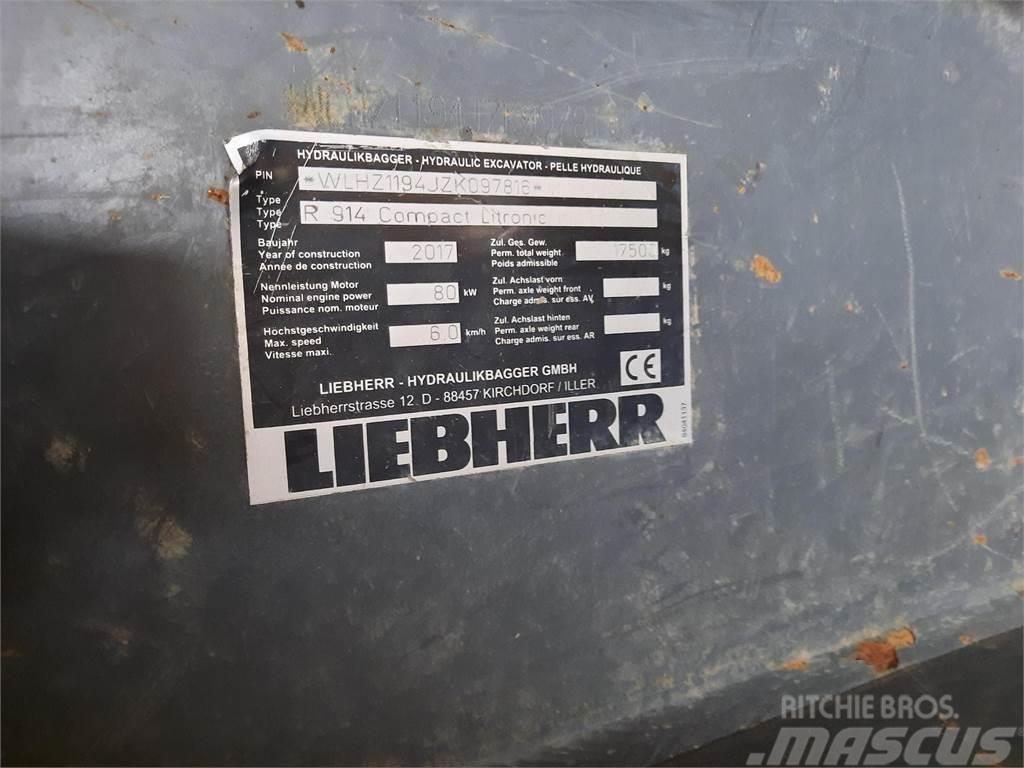 Liebherr R914 Compact Litronic Bandgrävare