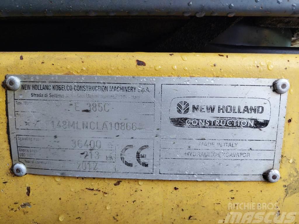 New Holland E385C Bandgrävare