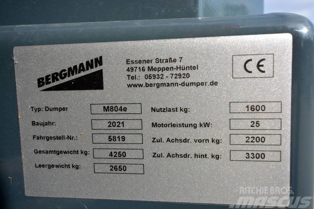 Bergmann M804e elektrisch Midjestyrd dumper